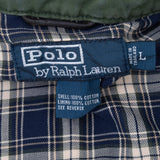 Vintage Polo Ralph Lauren Olive Green Harrington Golf Jacket 1990S Size Large