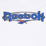 Vintage Reebok Spellout 1990S Long Sleeve Tee Shirt Size XL Made In Usa