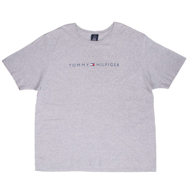 Vintage Tommy Hilfiger Grey Classic Tee Shirt Size 2XL