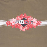 VINTAGE TOMMY HILFIGER HAWAIIAN FLOWER TEE SHIRT 2000S LARGE