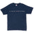 VINTAGE TOMMY HILFIGER SPELLOUT NAVY BLUE TEE SHIRT 1990S MEDIUM