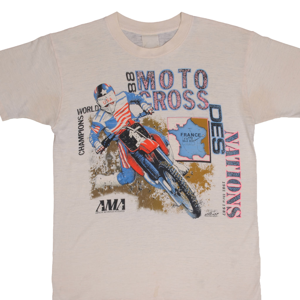 Motocross' T-shirt Homme