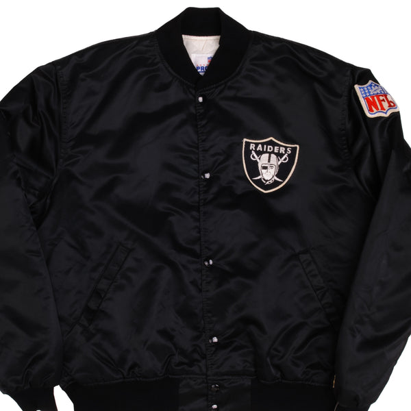 Vintage NFL Raiders Starter Proline Jacket 1990S Size Large Made