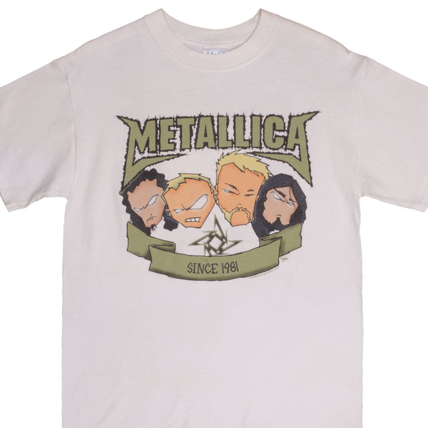 Vintage Metallica World Tour 2003 Tee Shirt Size Medium