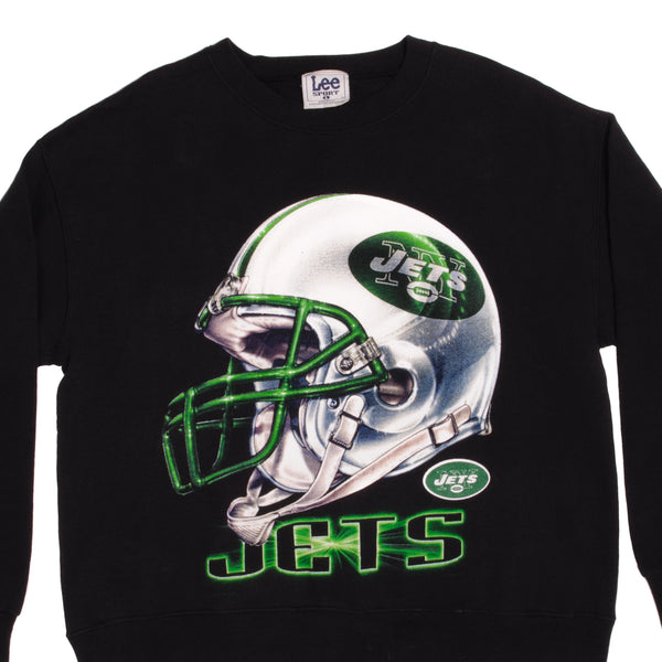 Vintage NFL New York Jets Sweatshirt Size L Made In USA. 1990s