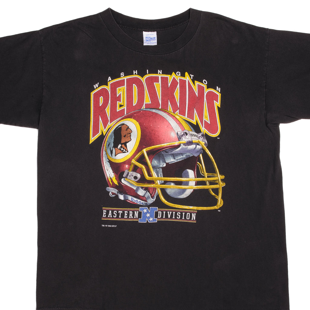 VINTAGE NFL WASHINGTON REDSKINS TEE SHIRT 1990s SIZE LARGE MADE IN