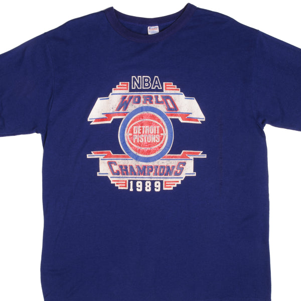 Vintage Detroit Pistons Shirt 1990 NBA Champions M – Laundry