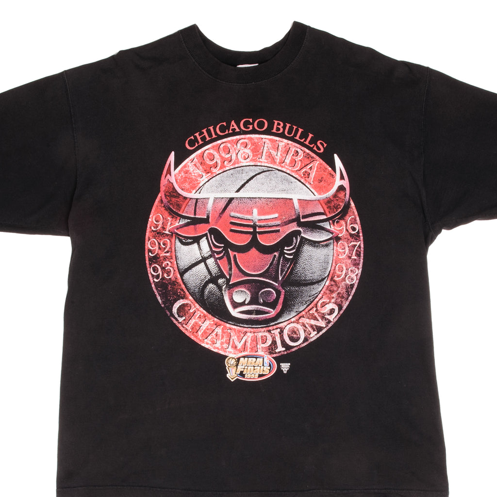 Vintage 1991 Chicago Bulls NBA Championship T Shirt XL Starter