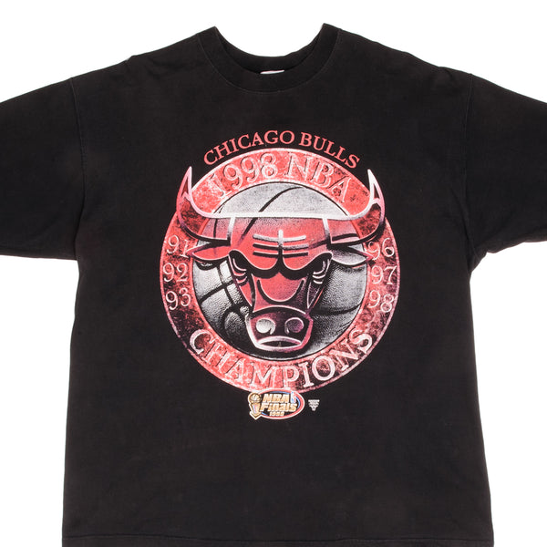 XL NOS Vintage 1998 Chicago Bulls 3Peat NBA Champion Tee T-Shirt by Starter  Cotton 100% in 2023