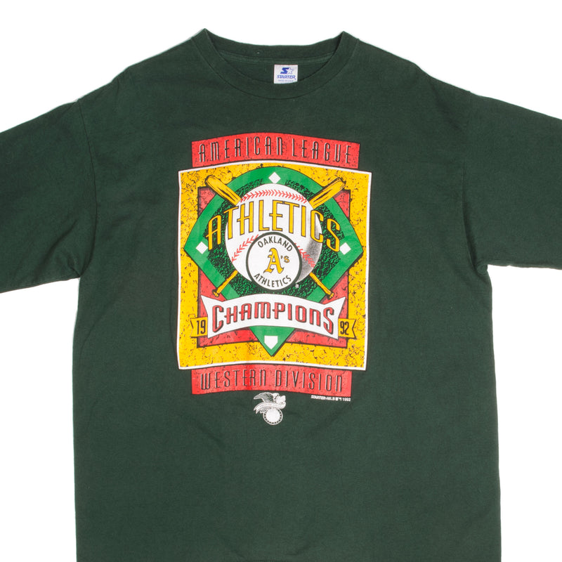 Vintage 90s Oakland A's T Shirt Large Athletics MLB 