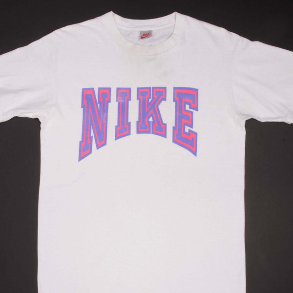 Vintage Nike Tee Shirt 1990S Size Medium Made In USA With Single Stitch Sleeves