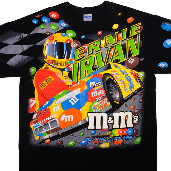 格安販売中」 希少 XL 90´s NASCAR M&M´s Ernie Irvan Tシャツ メンズ