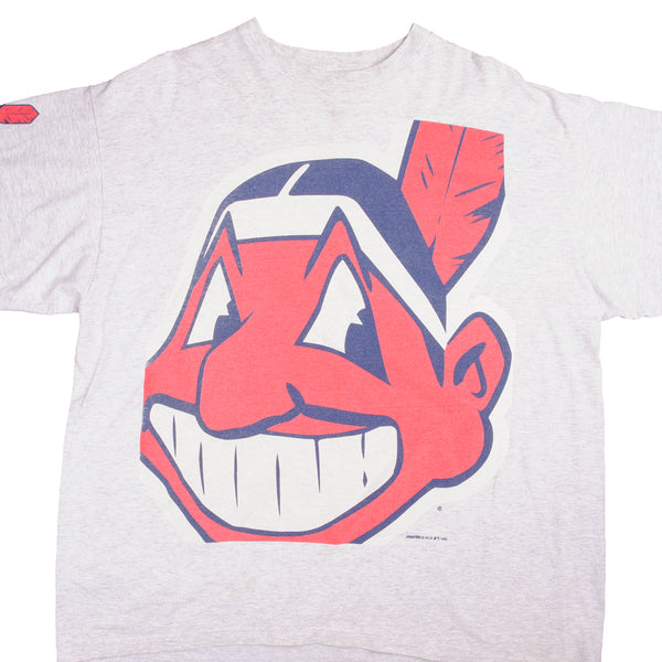 Cleveland Indians Chief Wahoo Smiling T-shirt 6 Sizes S-5XL!! Fast Shi