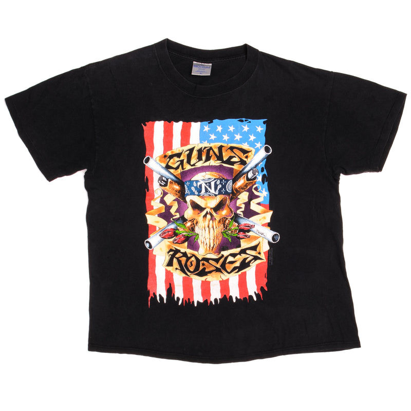 VINTAGE GUNS N' ROSES CONCERT TEE SHIRT 1992 SIZE LARGE MADE IN