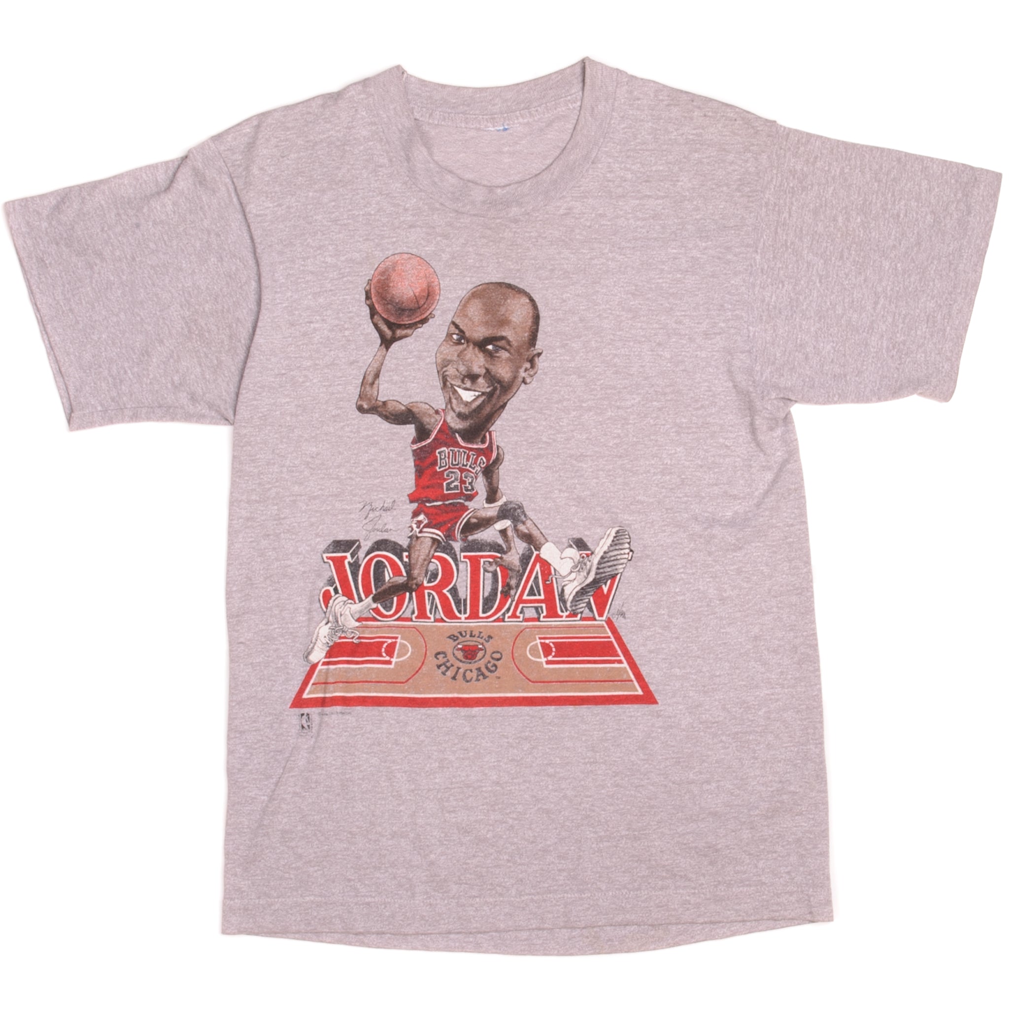 Rare Vintage SCREEN STARS Michael Jordan Chicago Bulls T Shirt 90s Youth  14-16