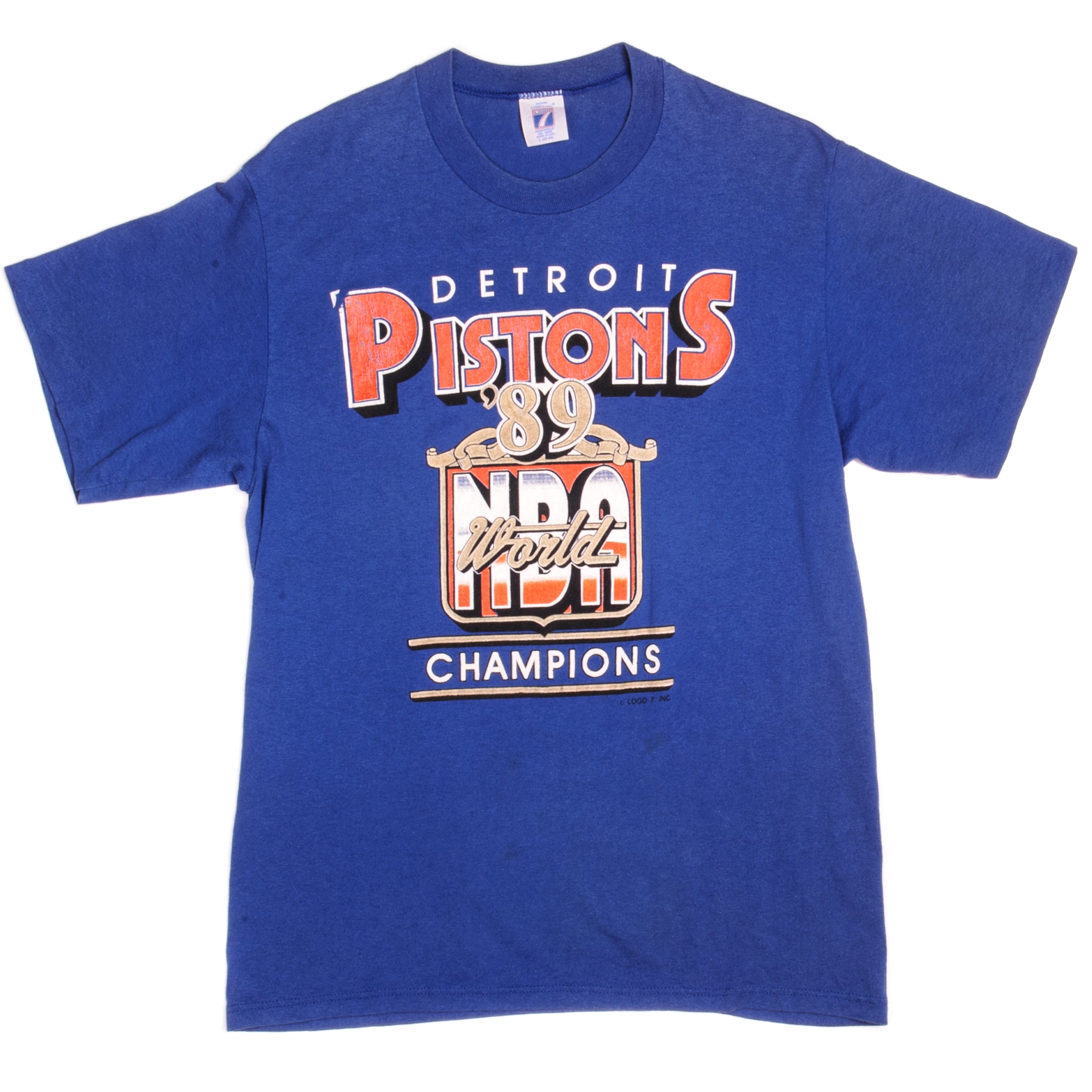 Vintage NBA Detroit Pistons Sweatshirt Size XL Made in USA