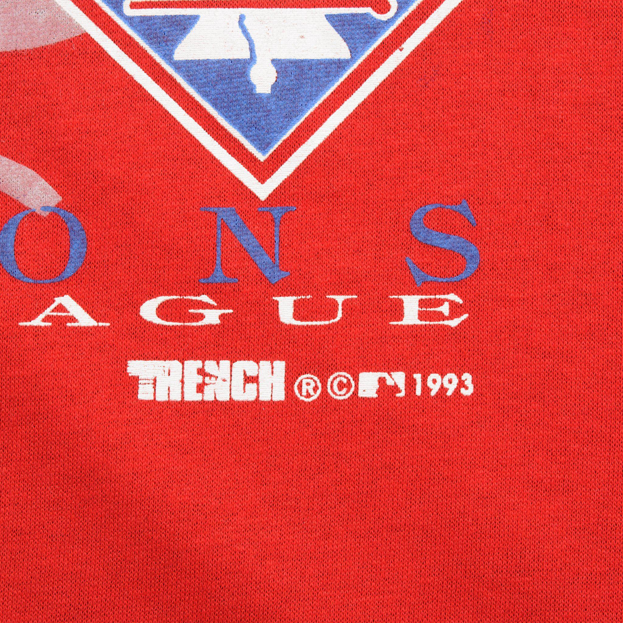 1993 Philadelphia Phillies National League Champs MLB T Shirt Size XXL –  Rare VNTG