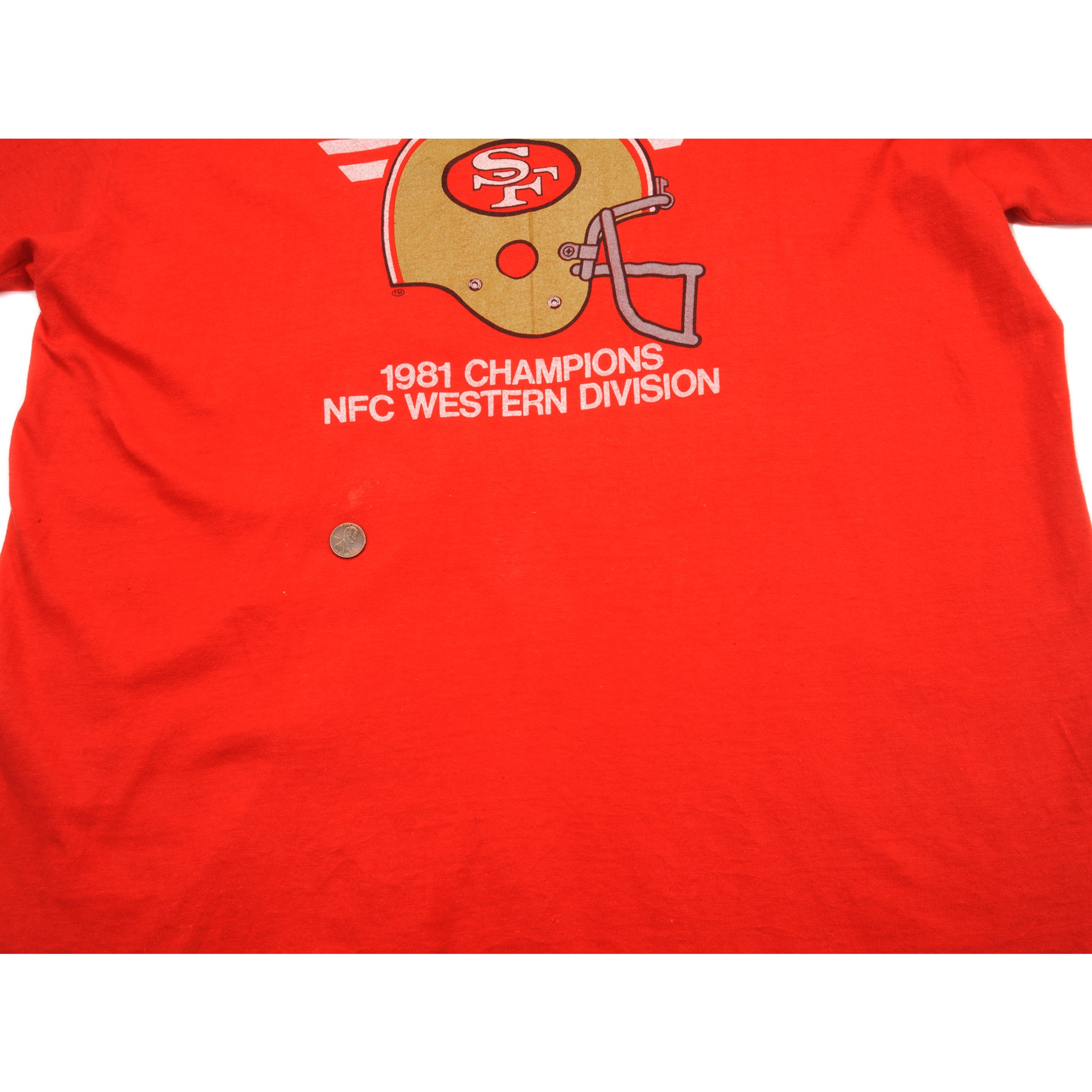 VINTAGE NFL SAN FRANCISCO 49ERS TEE SHIRT 1992 SIZE XL MADE IN USA