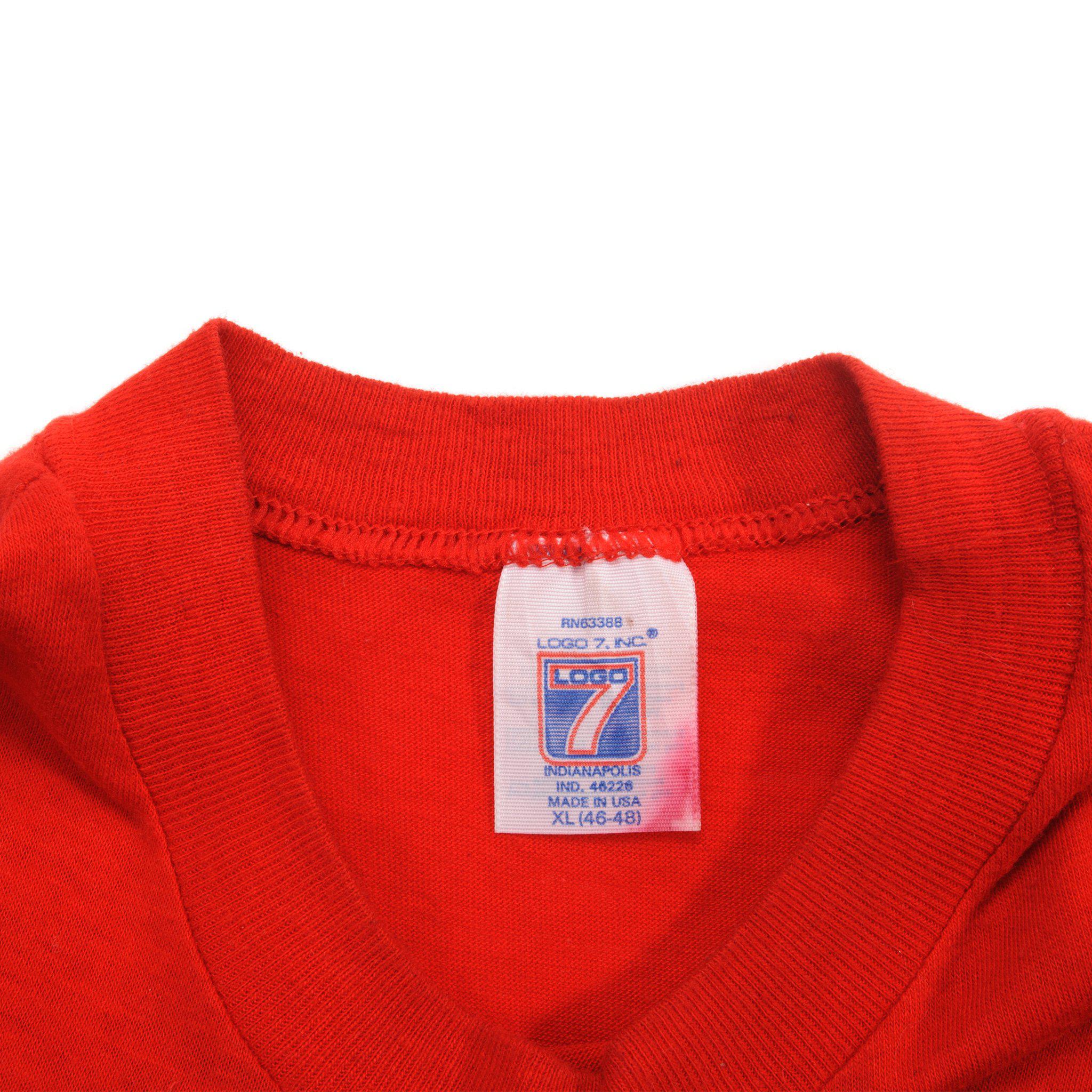 Vintage 80s St Louis Cardinals Baseball MLB Red T Shirt Size