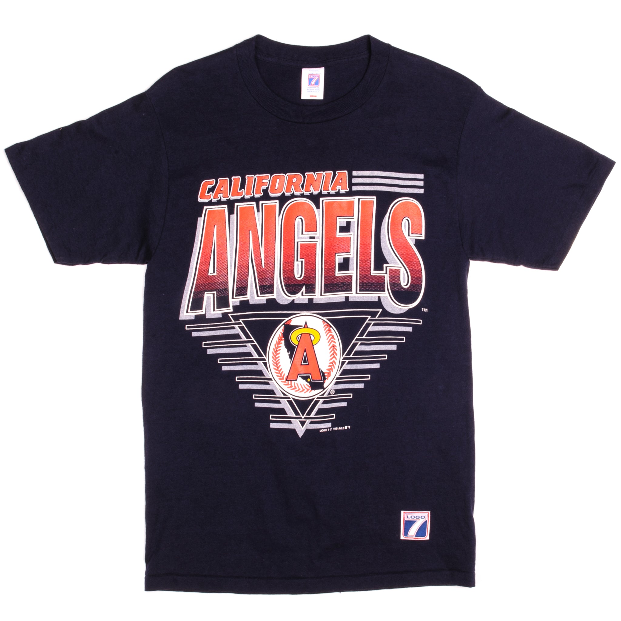 New Original 1991 California Angels Shirt Anaheim Angels 