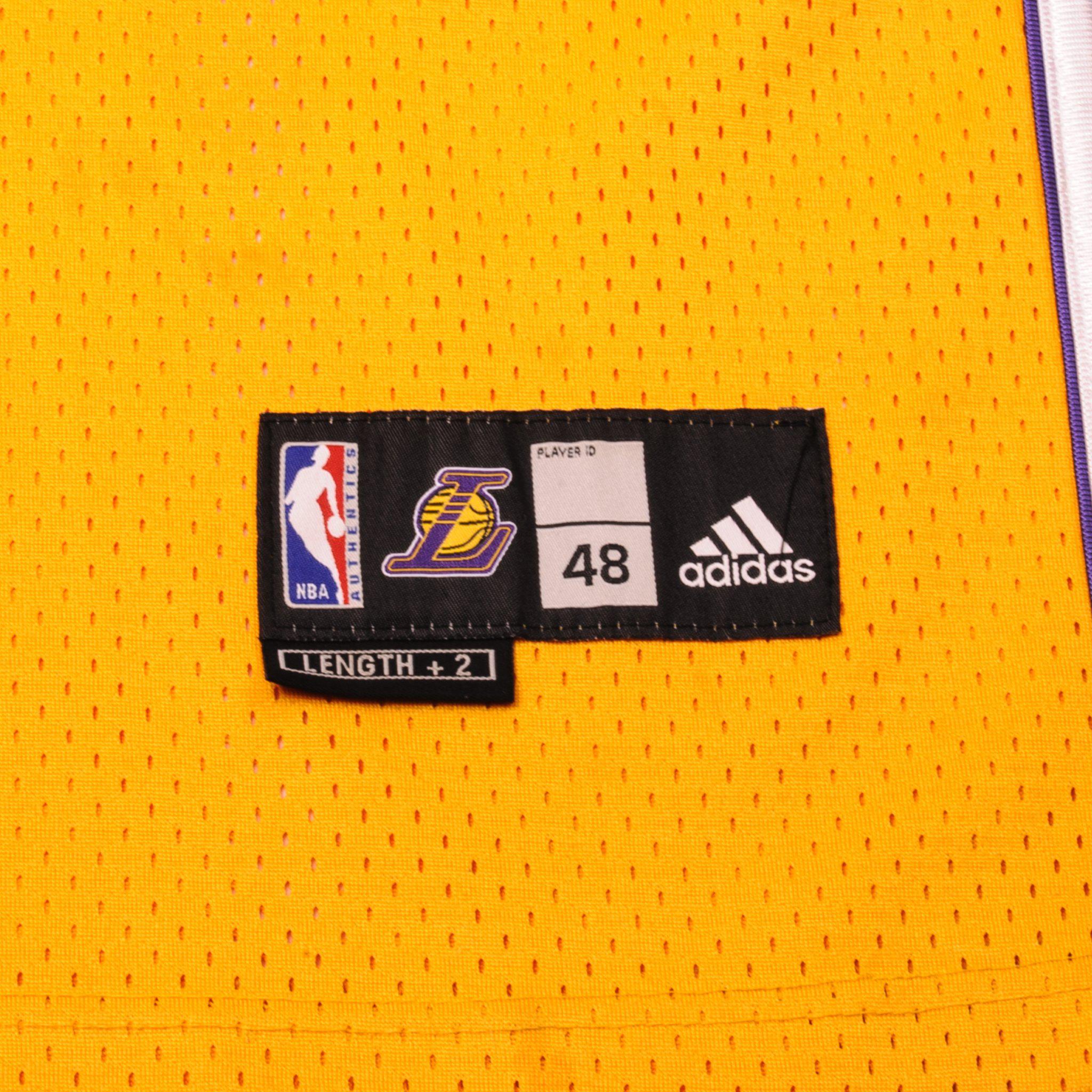 Adidas Hardwood Classics Retired Jersey Los Angeles Lakers Kobe Bryant '8'  Yellow