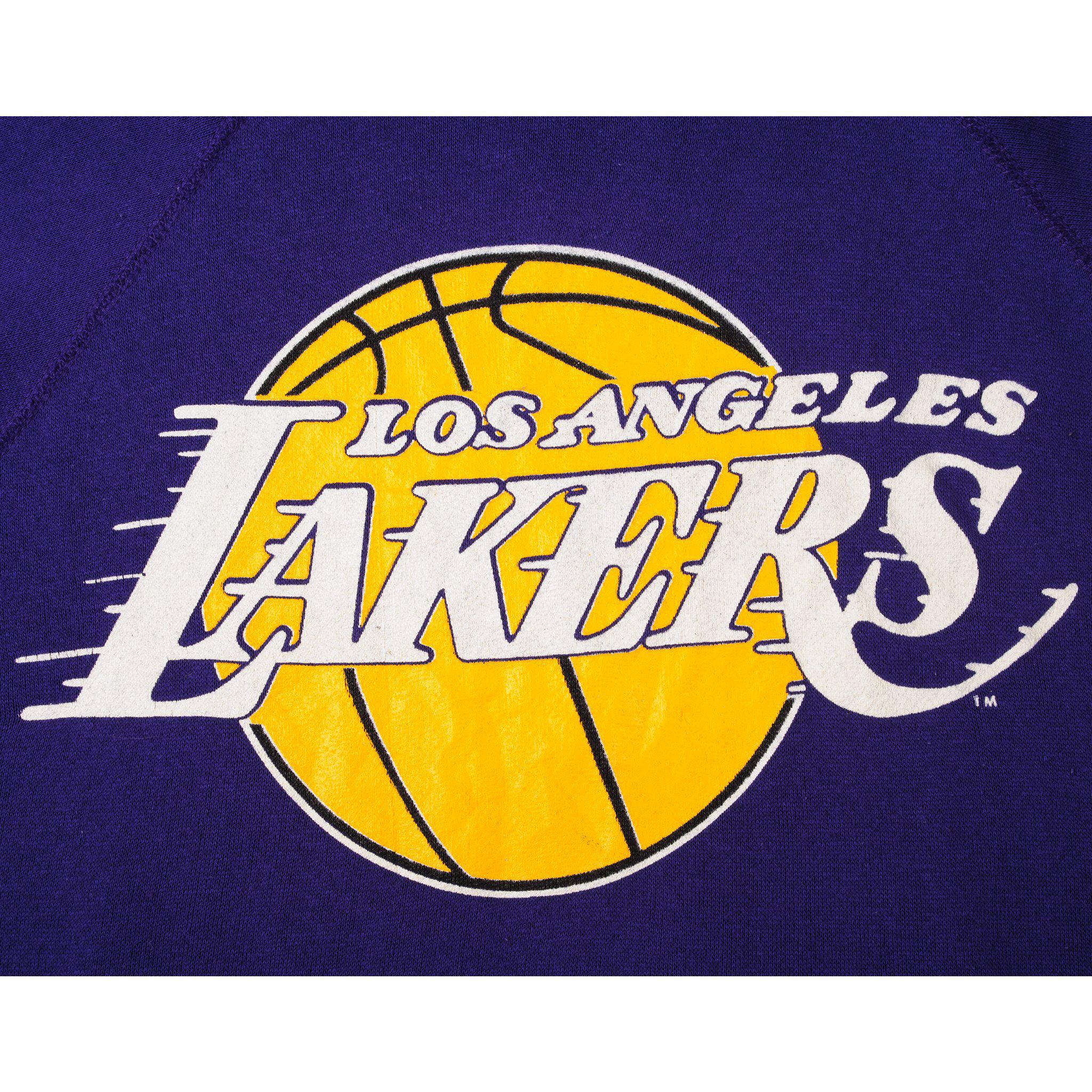 VINTAGE NBA LOS ANGELES LAKERS SWEATSHIRT SIZE XL MADE IN USA