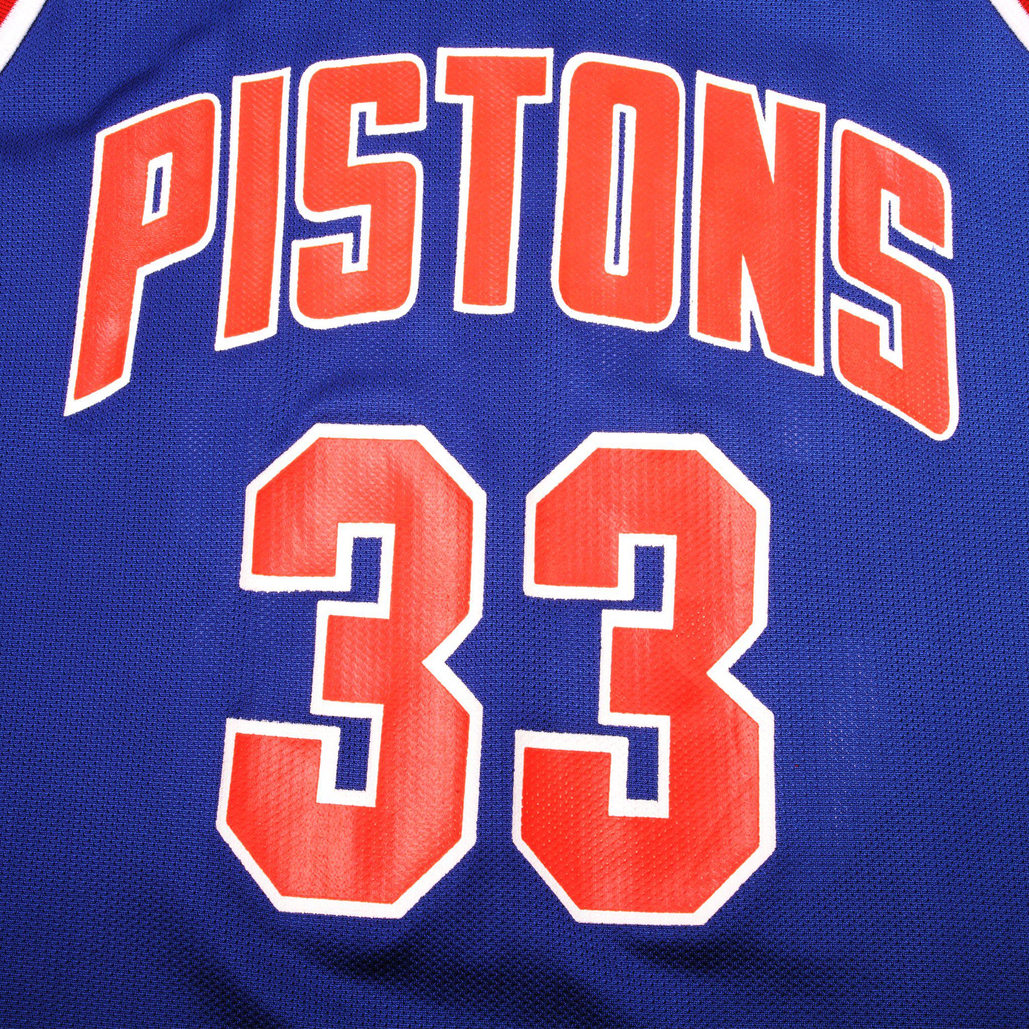 Adidas Retro Throwback Grant Hill Detroit Pistons Jersey Small