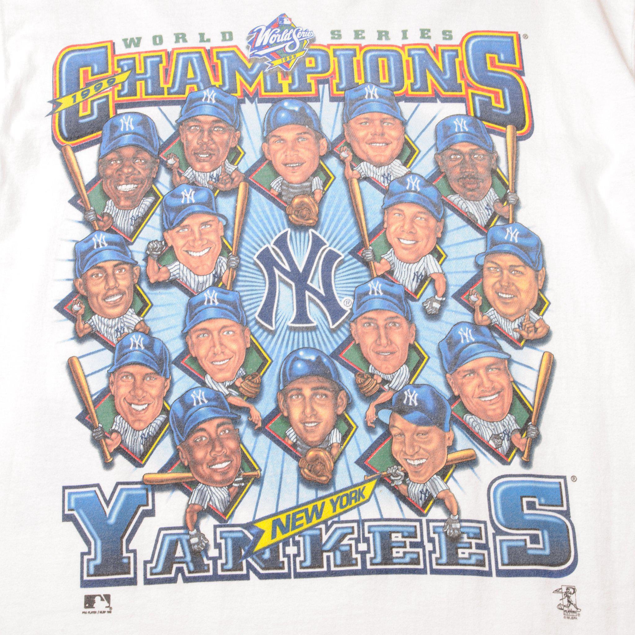 New York Yankees Vtg Rabbit Baseball MLB World Series shirt