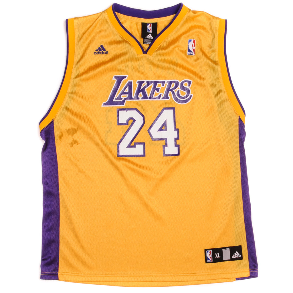 Adidas Kobe Bryant Lakers 24 Jersey Size XL 