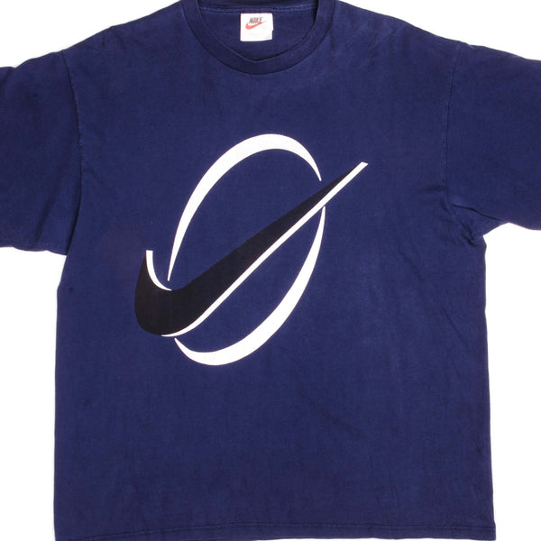 Vintage Nike Tee Shirt 1990s Size Large Made in USA.