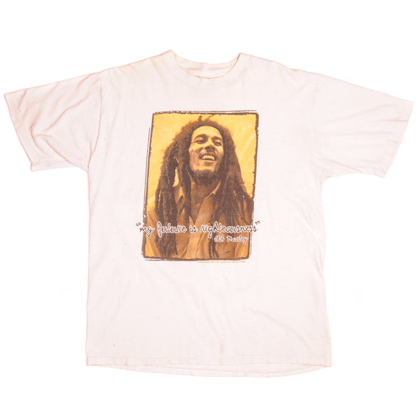 CAMISETA VINTAGE BOB MARLEY 1995 TALLA XL FABRICADA EN EE. UU.