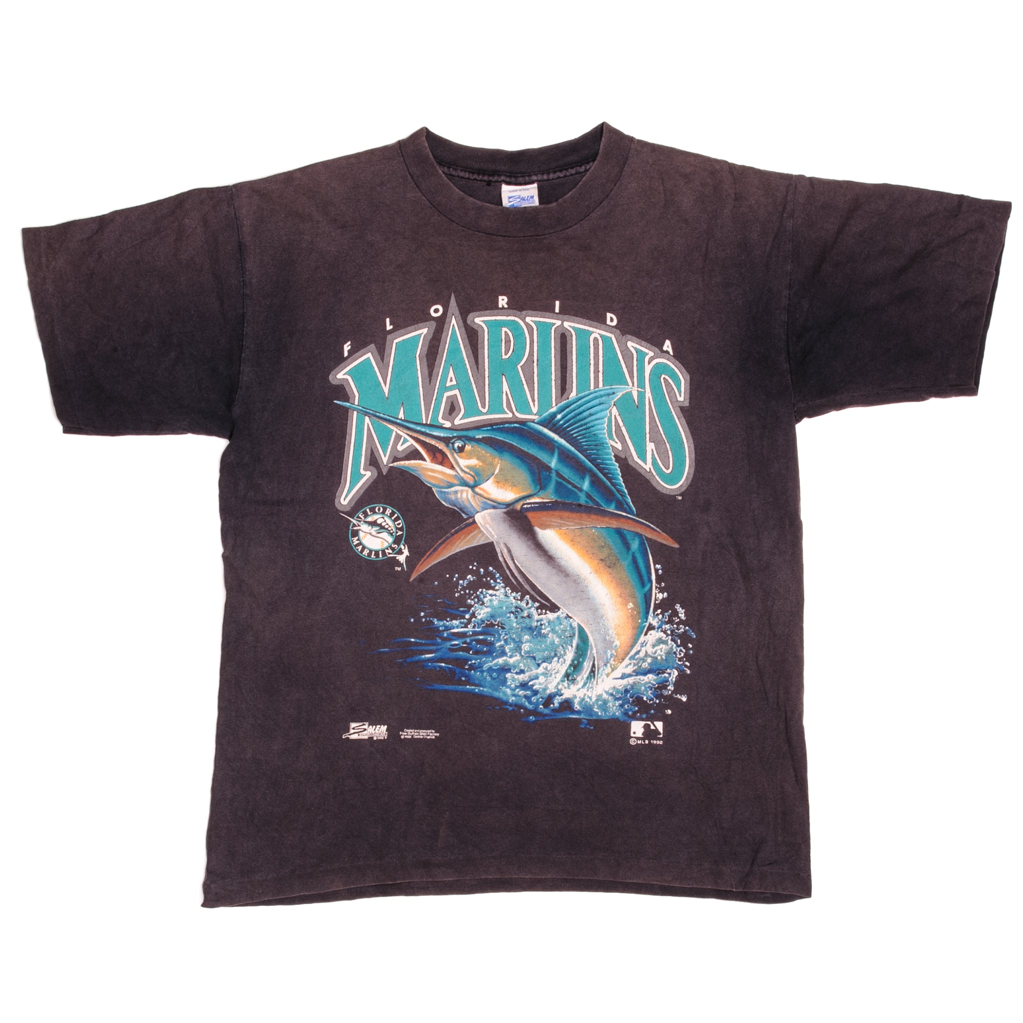Vintage Florida Marlins T Shirt Tee Concepts Sports Size Xtra 