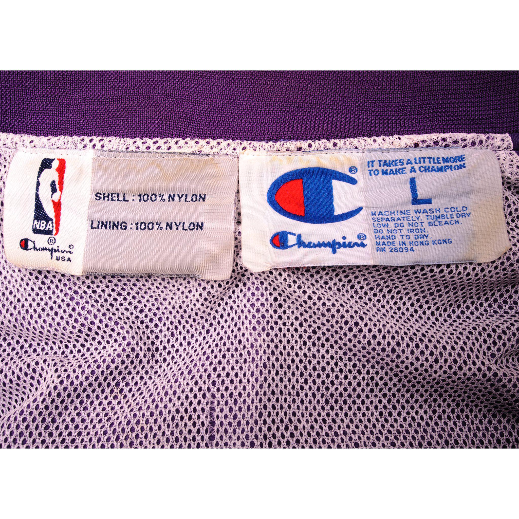 Vintage Champion Los Angeles Lakers Warm Up Jacket. X-Large — TopBoy