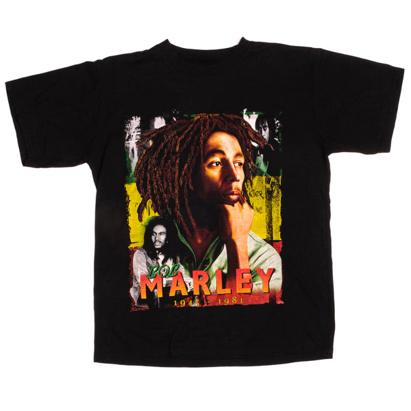 Vintage Bob Marley 1945-1981 Tee Shirt 1990s Size Medium.