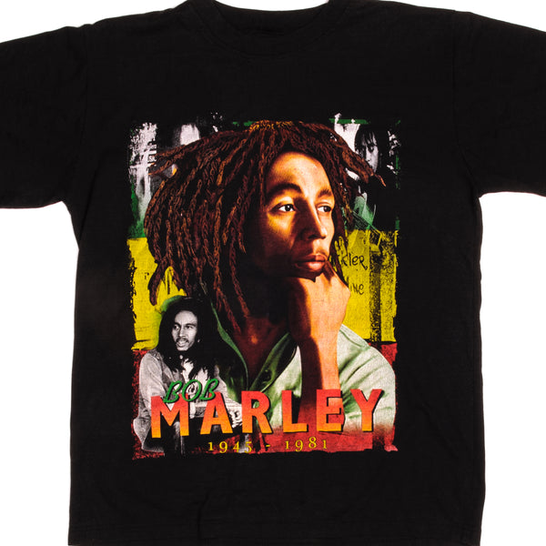 Vintage Bob Marley 1945-1981 Tee Shirt 1990s Size Medium.