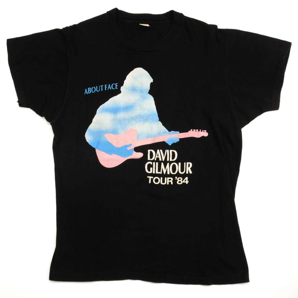 復古 DAVID GILMOUR T 卹 ABOUT FACE TOUR 1984 大尺碼美國製造