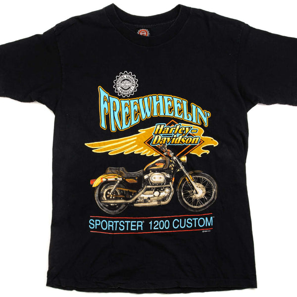 CAMISETA VINTAGE HARLEY DAVIDSON 1996 TALLA GRANDE FABRICADA EN EE. UU.