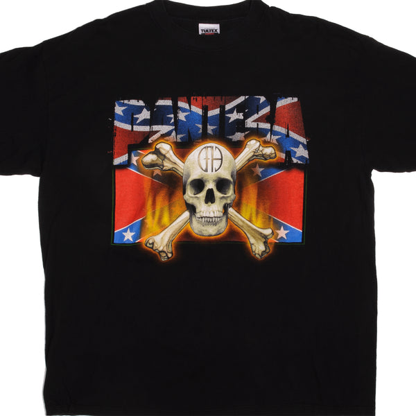 Vintage Skull Pantera Tee Shirt from the 90's Size 2XL,  with single stitch sleeves.