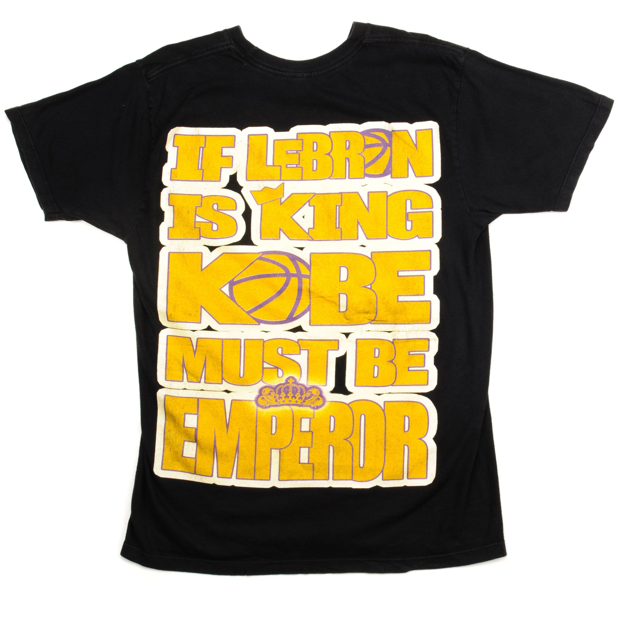 Vintage Kobe Bryant Los Angeles Lakers black mamba majestic T-shirt
