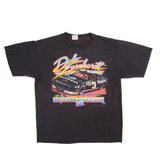 Vintage Nascar Dale Earnhardt The Intimidator 3 1990 Tee Shirt Size M With Single Stitch Sleeves. Made In USA