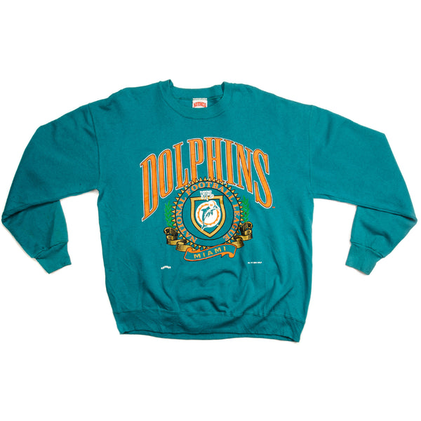 SUDADERA VINTAGE NFL MIAMI DOLPHINS 1994 TALLA GRANDE FABRICADA EN EE. UU.