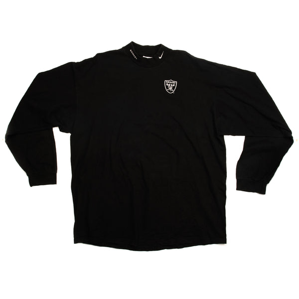 SUDADERA VINTAGE NIKE NFL RAIDERS AÑOS 90 TALLA 2XL FABRICADA EN EE. UU.