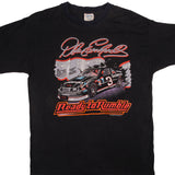 Vintage Nascar Dale Earnhardt Ready To Rumble Tee Shirt 1989 Size L With Single Stitch Sleeves.