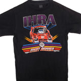 CAMISETA VINTAGE RACING IHRA DRAG RACING NIGHT RUNNERS 1982, MEDIANA, FABRICADA EN EE. UU.