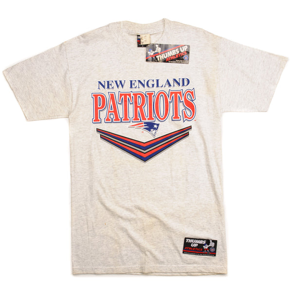 CAMISETA VINTAGE DE LOS NEW ENGLAND PATRIOTS DE LA NFL, AÑOS 90, TALLA MEDIANA, FABRICADA EN EE. UU.