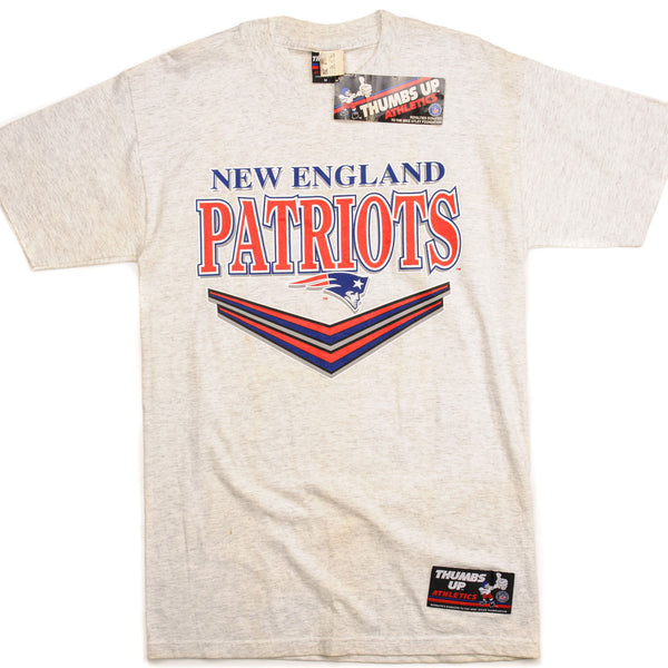 CAMISETA VINTAGE DE LOS NEW ENGLAND PATRIOTS DE LA NFL, AÑOS 90, TALLA MEDIANA, FABRICADA EN EE. UU.