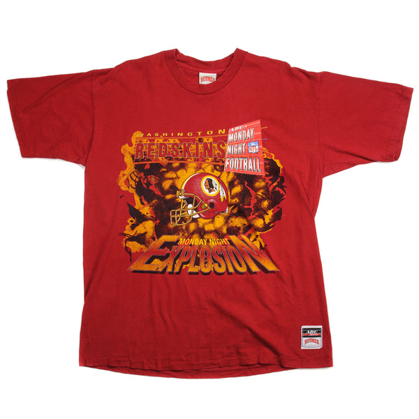 CAMISETA VINTAGE DE LA NFL WASHINGTON REDSKINS TALLA XL FABRICADA EN EE. UU.