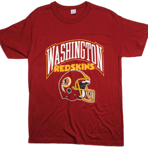 CAMISETA VINTAGE DE LA NFL CHAMPION DE LOS WASHINGTON REDSKINS DE PRINCIPIOS DE LA DÉCADA DE 1980, MEDIANA, FABRICADA EN EE. UU.