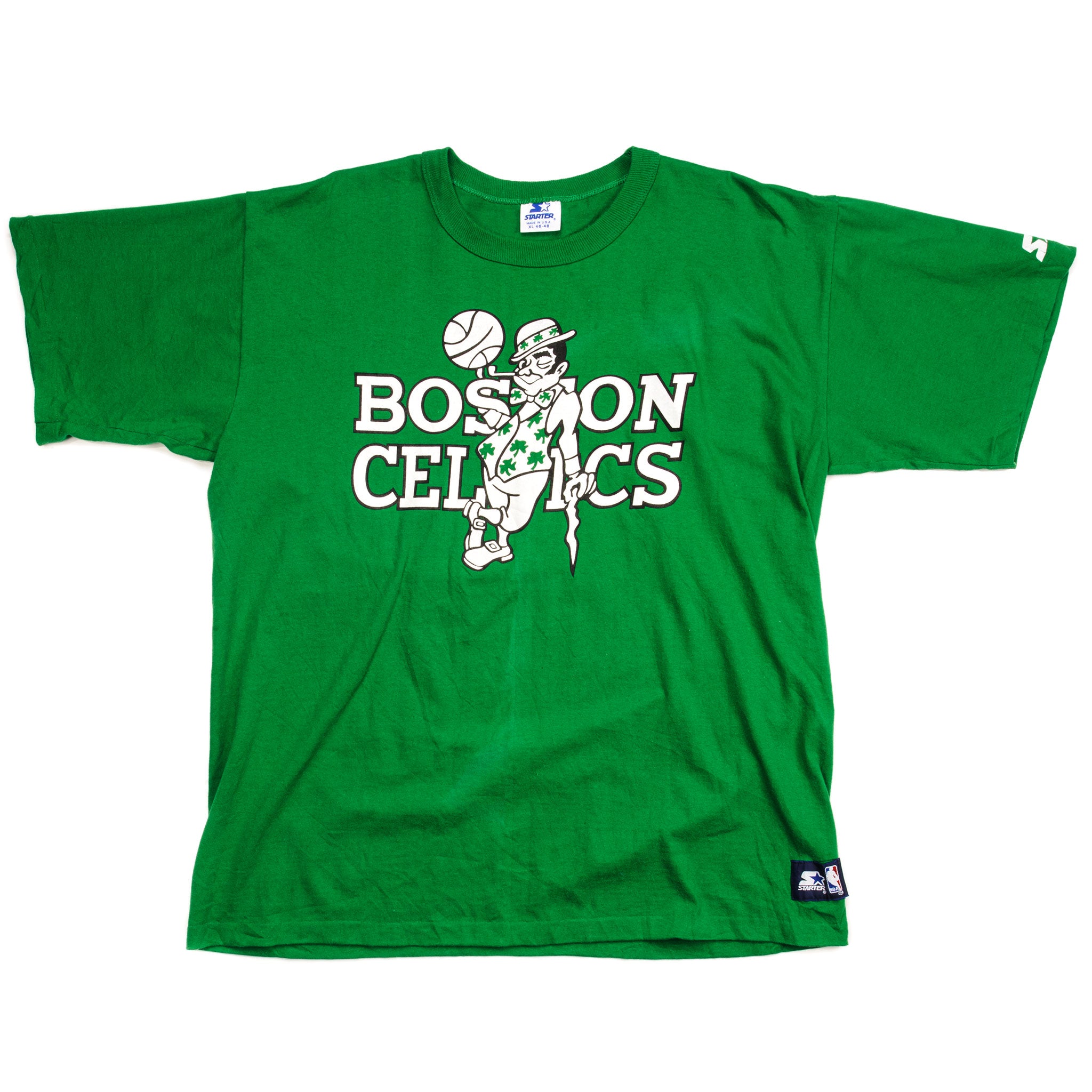 GTMB932 Vintage 80s NBA Green Stuff Boston Celtics t-shirt (XL) –  GETTHEMOST STORE