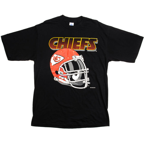 CAMISETA VINTAGE DE LA NFL DE LOS KANSAS CITY CHIEFS DE 1996, TALLA XL, FABRICADA EN EE. UU.